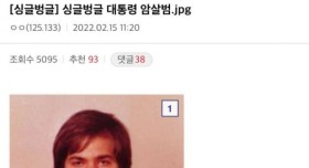 싱글벙글 미대통령 암살범 근황